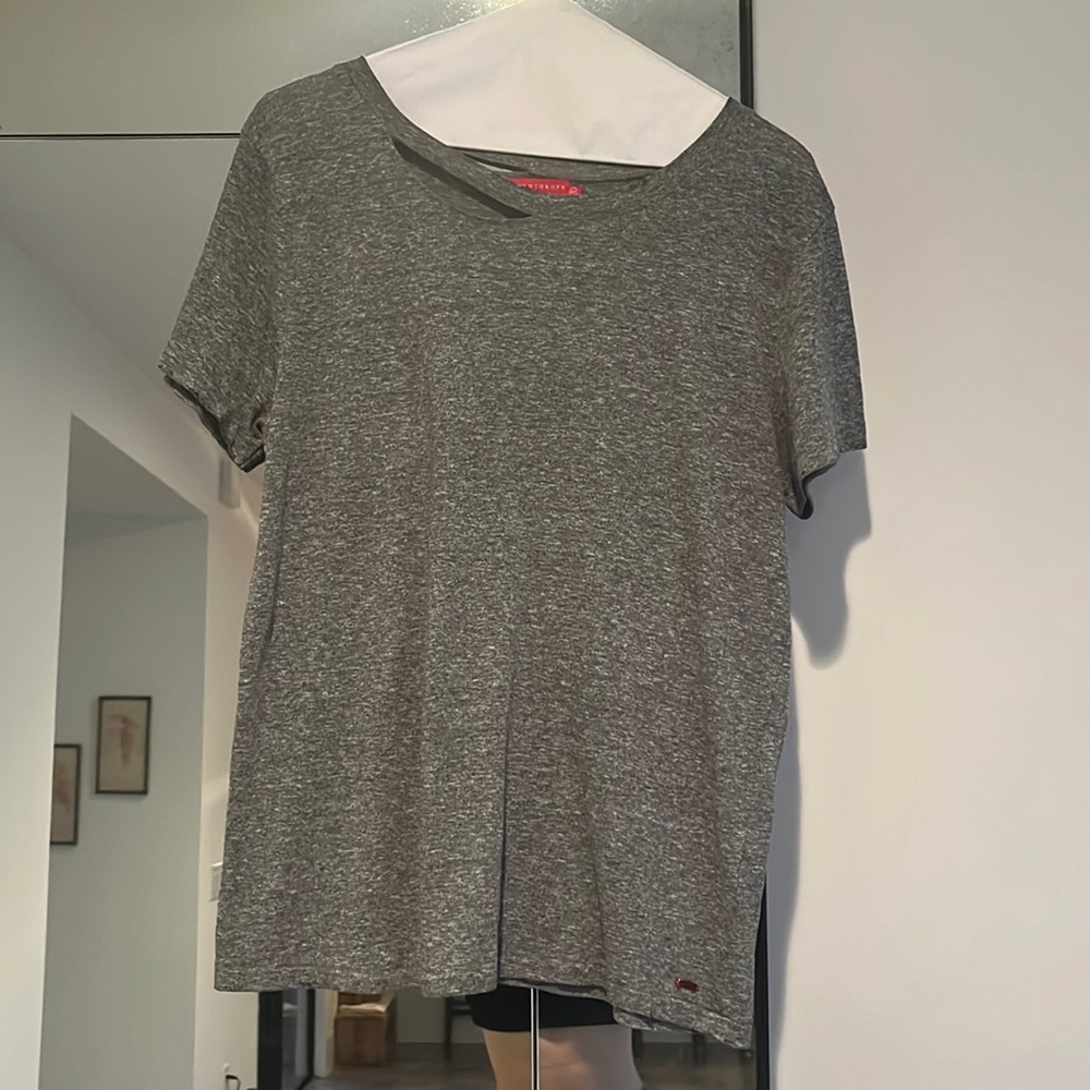PHILANTHROPY Zander Tee Heather Grey sz M #G1
